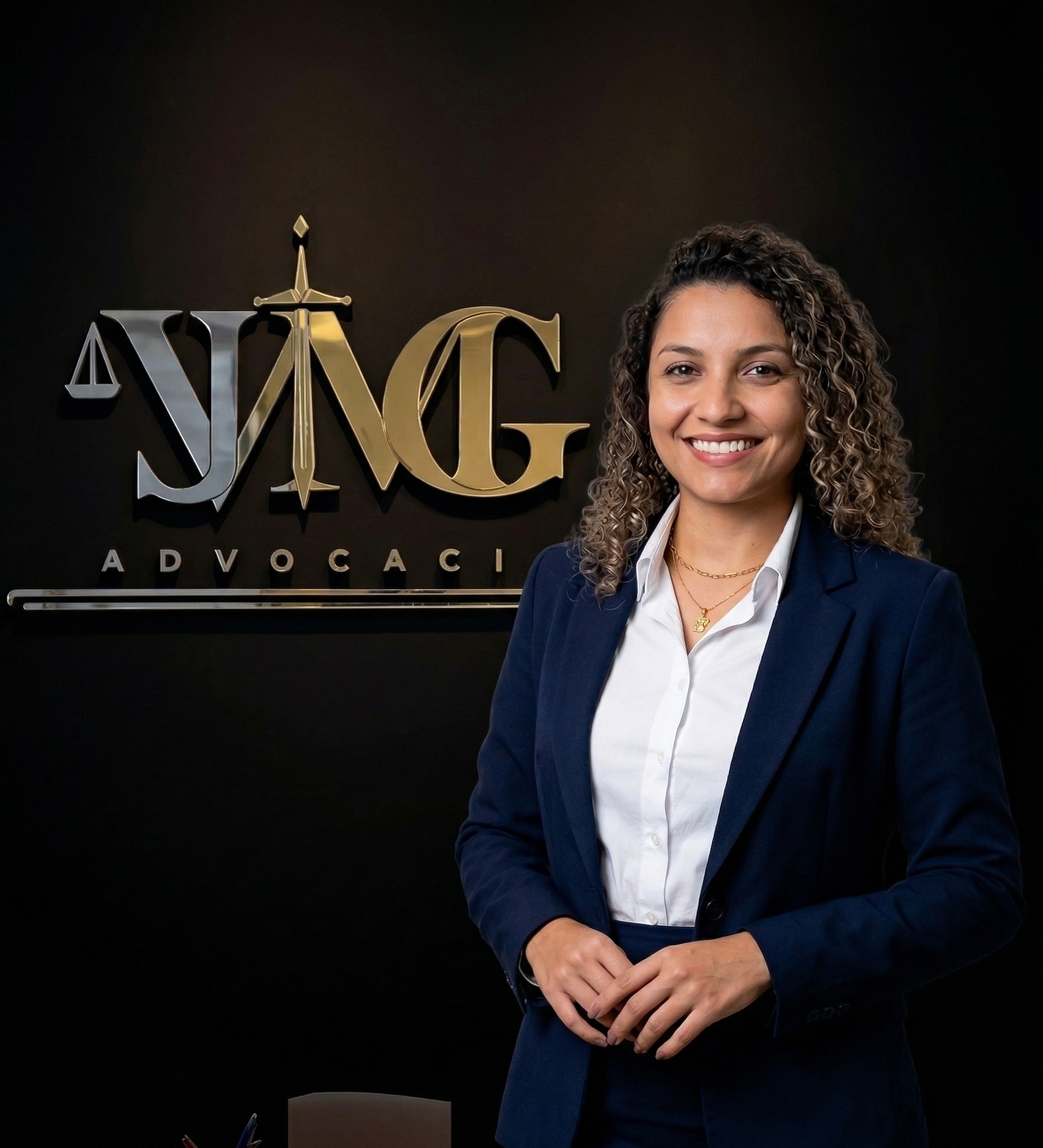 Brenda Barbosa, assistente jurídica da JVMG Advocacia
