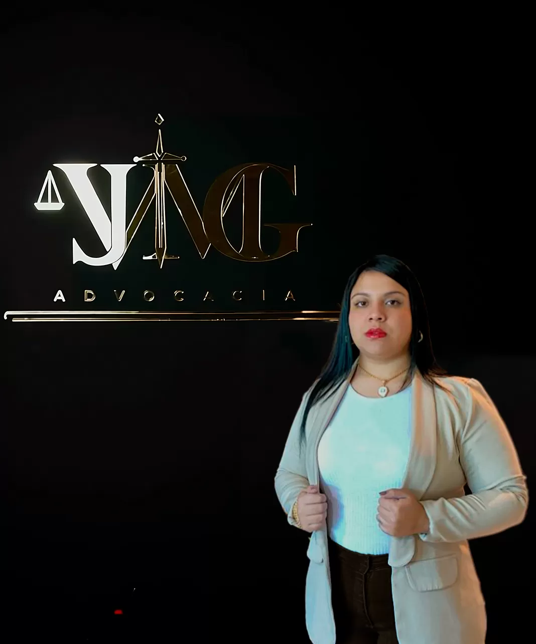 Retrato de Giovanna Ferreira, equipe JVMG Advocacia