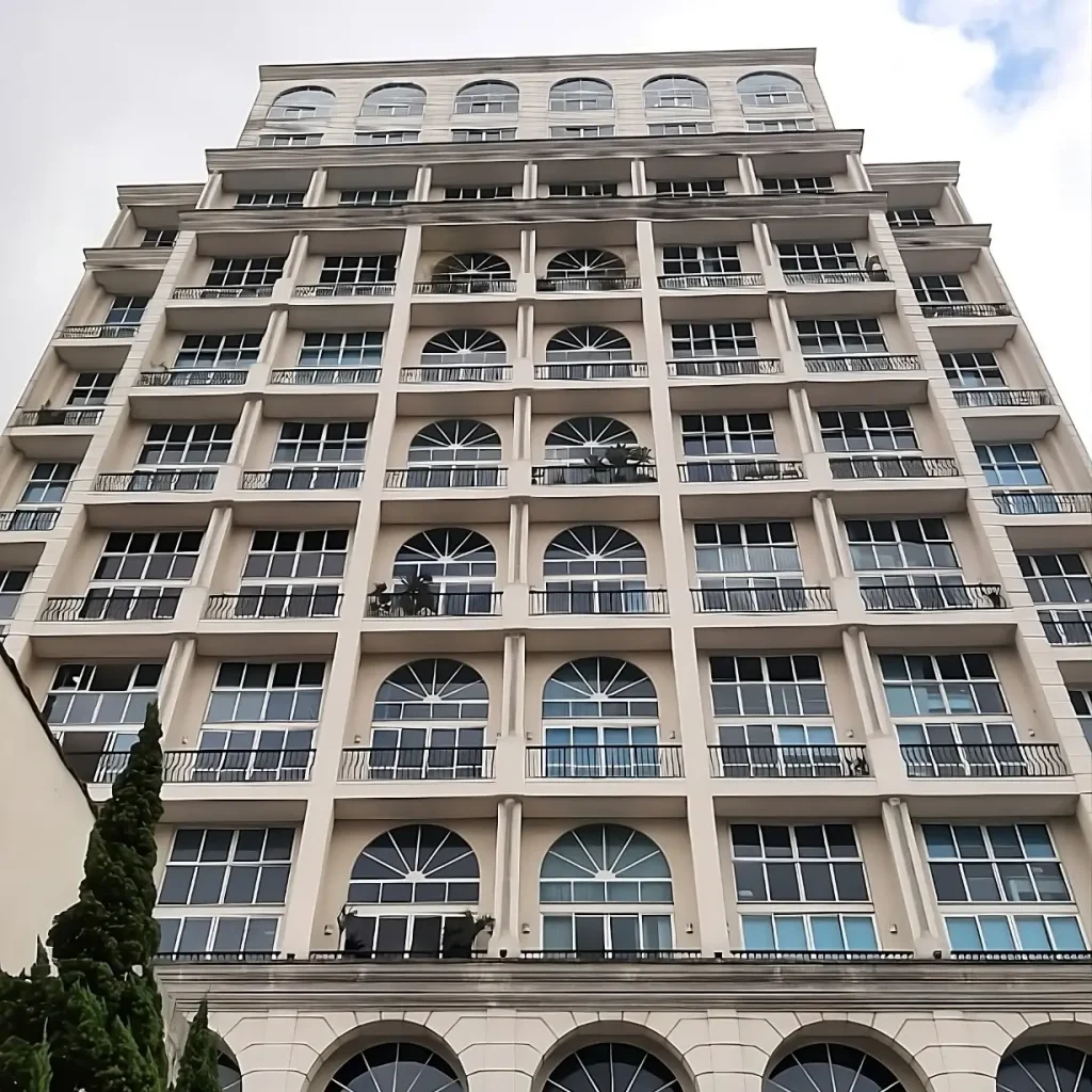 Prédio de atendimento da JVMG Advocacia em São Paulo